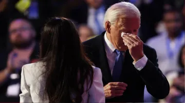  Joe Biden cried at the Democratic National Convention- India TV Hindi