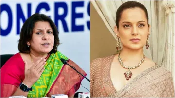 Supriya Shrinet attacked Kangana Ranaut statement saying is this her personal opinion on the farmers- India TV Hindi