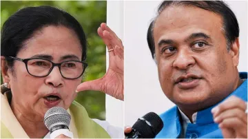 MamAta Banerjee tried to provoke Himanta Biswa Sarma gave a befitting reply- India TV Hindi