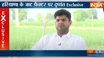 जेजेपी प्रमुख दुष्यंत चौटाला का Exclusive Interview.- India TV Hindi