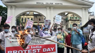 RG kar hospital protest- India TV Hindi