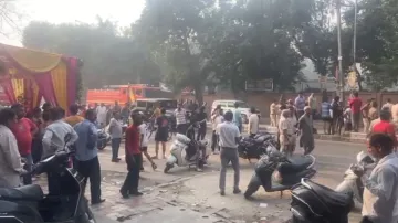 blast near delhi crpf school- India TV Hindi