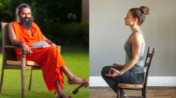 Chair Yoga Poses Ramdev- India TV Hindi