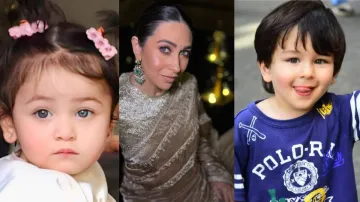 Raha Kapoor, Karisma Kapoor, taimur ali khan- India TV Hindi