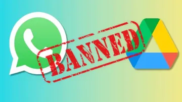 WhatsApp, Google Drive Banned- India TV Hindi