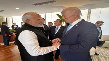 PM Narendra Modi meets US President Joe Biden- India TV Hindi