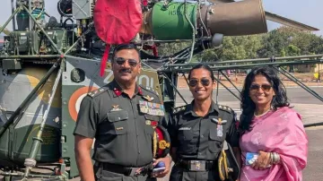 Brig Kaushal Sreedharan daughter Capt Reya K Sreedharan- India TV Hindi