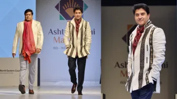 Jyotiraditya Scindia and Sukanta Majumdar Fashion Show- India TV Hindi