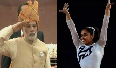 modi and dipa karmakar- India TV Hindi