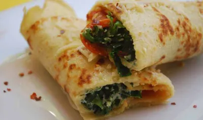  cheese spincah crepes- India TV Hindi