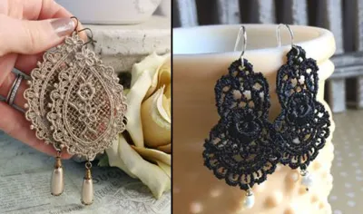 lace earrings- India TV Hindi