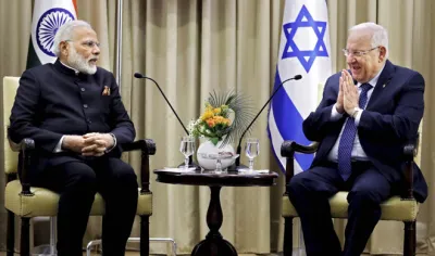 modi and rivlin- India TV Hindi