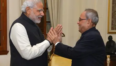 modi-pranab- India TV Hindi