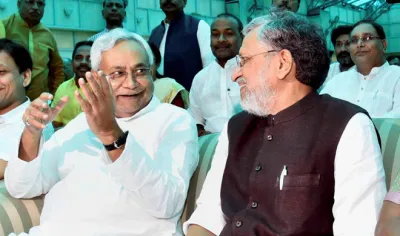 nitish and sushil modi- India TV Hindi