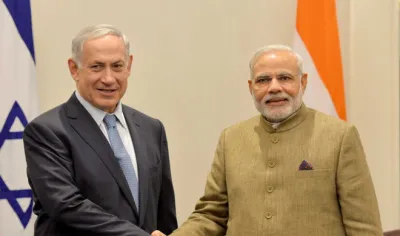 Prime Minister Narendra Modi and Benjamin Netanyahu | PTI...- India TV Hindi