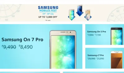 Samsung Mobile Fest Amazon India- India TV Hindi