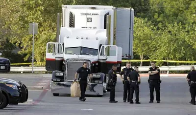 9 people dead after sweltering tractor-trailer found at San...- India TV Hindi