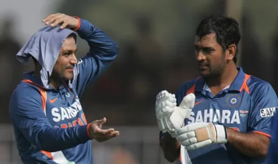 Virender Sehwag and M S Dhoni | Getty Images- India TV Hindi