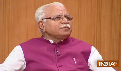 manohar lal khattar- India TV Hindi