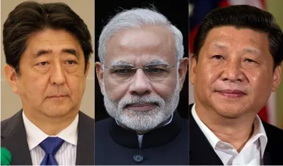 Shinzo Abe, Narendra Modi and Xi Jinping- India TV Hindi