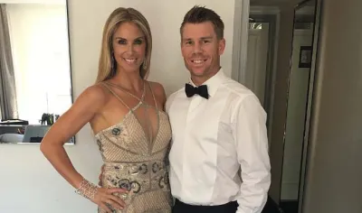 DAVID WARNER WITH WIFE- India TV Hindi