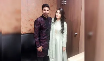 BHUVNESHWAR KUMAR WITH NUPUR NAGAR- India TV Hindi