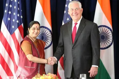 Sushma-Tillerson- India TV Hindi