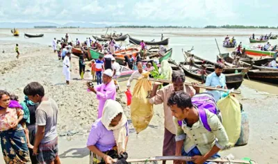 10 thousand Rohingya people stranded in No Mans Land- India TV Hindi