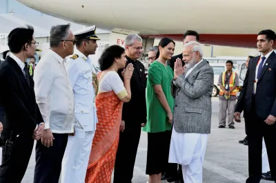 PM Modi arrived at the inaugural function of the 31st ASEAN...- India TV Hindi