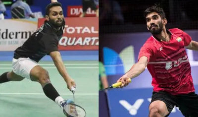 HS Prannoy and Kidambi Srikanth - India TV Hindi