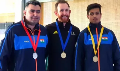  [Hindustan Times] Gagan Narang wins silver in Commonwealth...- India TV Hindi