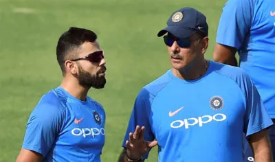 virat kohli and ravi shastri- India TV Hindi