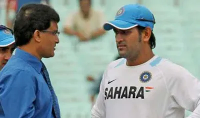 Sourav Ganguly and MS Dhoni | PTI Photo- India TV Hindi