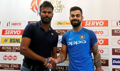 VIRAT KOHLI AND DINESH CHANDIMAL- India TV Hindi