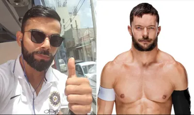 WWE wrestler finn balor and virat kohli- India TV Hindi