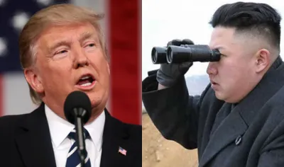 Donald Trump and Kim Jong Un | AP Photos- India TV Hindi