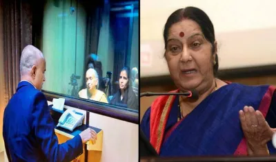 kulbhushan jadhav and sushma swaraj- India TV Hindi