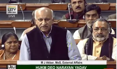 MJ Akbar- India TV Hindi