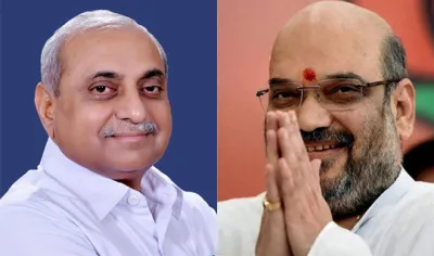 Nitin Patel and Amit Shah | PTI Photo- India TV Hindi