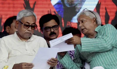 Nitish Kumar and Lalu Yadav | PTI File Photo- India TV Hindi