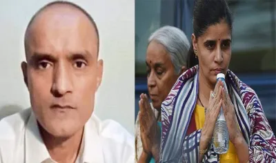 kulbhushan jadhav, wife and mother- India TV Hindi