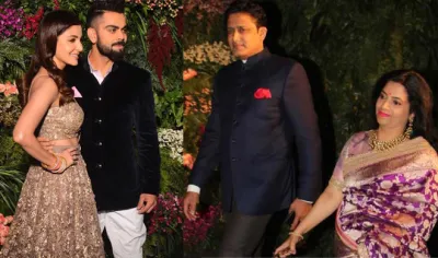 virat anushka anil kumble - India TV Hindi