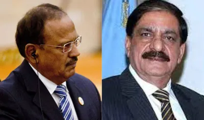 Ajit Doval and Nasir Khan Janjua | AP Photos- India TV Hindi