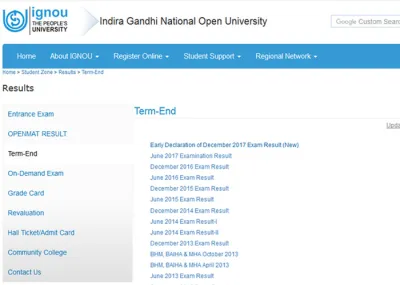 IGNOU result- India TV Hindi