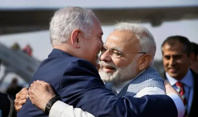 modi and netanyahu- India TV Hindi