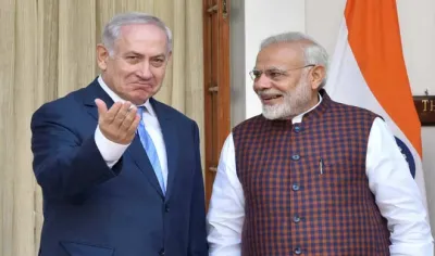 benjamin netanyahu and narendra modi- India TV Hindi