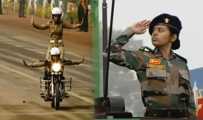 India-celebrates-69th-Republic-Day-showcases-military-power-with-women-power- India TV Hindi