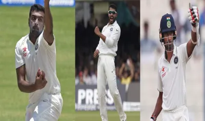 Ashwin, Jadeja, Saha- India TV Hindi