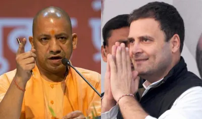 Yogi Adityanath and Rahul Gandhi | AP/PTI- India TV Hindi