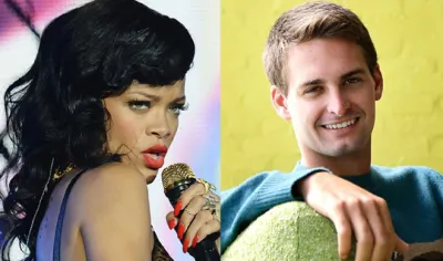 Rihanna and Evan Spiegel | AP Photo- India TV Hindi